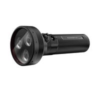 Ledlenser P18R Linterna LED recargable, 6500 lm, 600 m, 8 modos, USB-C, IP68, 45 h - Proyector muy brillante para camping, exterior