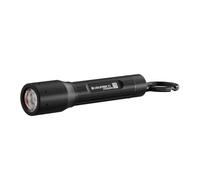 Ledlenser P3 Mini Linterna, 130lm, Pila AAA, Alcance 110m, IP54, 3 Modes | Enfoque ajustable, IP54, hasta 6,5h de autonomía, clip de bolsillo, ideal para senderismo y camping