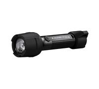 Ledlenser P5R Work Linterna Recargable, 480 lm, Alcance 240 m, Ligera 124 g | Enfoque ajustable, hasta 45h de autonomía, protector de goma, IP68, CRI alto, ideal para obra y taller | 2020