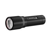 Ledlenser P7 Linterna LED, 650lm, Alcance 400, Pilas AAA, 30h de Autonomía | Enfoque ajustable, 175g, 3 modos, IP54, ideal para senderismo, pasear nocturnos y camping