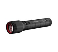 Ledlenser P7R Signature Linterna Recargable, 2500lm, Alcance 340m, IP68 | 80h de autonomía, enfoque ajustable, 8 modos incluido estroboscópico, 197g, funda para cinturón, para acampada y senderismo