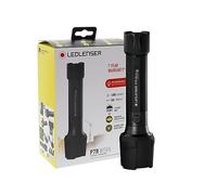 Ledlenser P7R Work Linterna Recargable, 1200 lm, 240 m, Impermeable IP68 | Enfoque ajustable, 219g, hasta 60h de autonomía, protector de goma, CRI alto, ideal para talleres | 2020