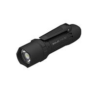 Ledlenser SL7 Solidline - Linterna frontal LED con pilas, luz superbrillante de 400 lúmenes, resistente al agua, linterna de trabajo, equipo de senderismo, hasta 30 horas de tiempo de funcionamiento