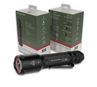 Ledlenser TAC6R Tactical Rechargeable Torch, 2000lm, Outdoor Set, 6 Modes | Alcance 370m, tecnología Multi-Lens, hasta 15h de autonomía, USB-C, IP68, accesorios incluidos, uso policial y militar