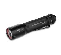 Ledlenser TAC7R - Linterna táctica recargable LED 3200lm, 10 modos incl. RGB y estroboscópico, tecnología multilente, alcance de 370m, impermeable, USB-C - Para policía, seguridad y fuerzas armadas