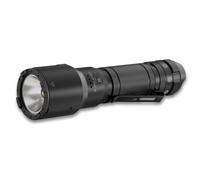 Ledlenser TT3R - Linterna Táctica Recargable, LED 1900lm, 7 modos Inc estroboscópico, luz roja, azul, alcance 300m, USB-C, IP68 resistente al agua, autonomía 50h - Para policía, seguridad, militar