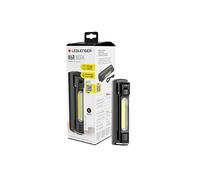 Ledlenser Linterna de trabajo W6R – plegable y giratoria, 500 lúmenes, con imán y gancho