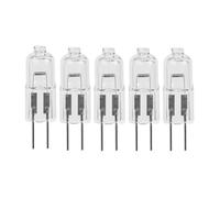 LEDLOCLB 5 bombillas halógenas G4 de 6 V, 10 W, 20 W y 30 W, regulables, de alto brillo, para linternas de microscopio de 6 V a 10 W