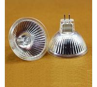 LEDLOCLB Bombilla halógena de ahorro de energía con filamento de tungsteno MR16, 20 W, 25 W, 35 W y 50 W, luz blanca cálida de 2700 K, regulable, 5 unidades, 35 W, 12 V