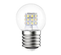LEDLOCLB Bombilla LED Magic Bean redonda y transparente E27, AC230V 7W, base de rosca estándar para iluminación doméstica, no regulable (7W 230V 5pcs/Natural White 4000K)