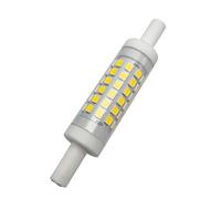 LEDLOCLB R7S LED Bulb 78mm 5W, Ceramic Body with 60pcs 2835 SMD Chips,Dimmable,Good Heat Dissipation,for Flood Light Landscape Work Lamp(78MM 110V 5W 1pcs/Natural White 4000K)