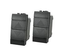 LEDLUX 2 Piezas De Frutas Dispositivos De Control Compatible Con Bticino Living (Botón De Subir, Negro)