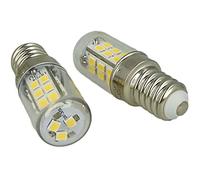 LEDLUX 2 piezas de lámparas LED E14 DC 12V 24V 4W blanco para cementerio señalización luminosa camiones barcos fotovoltaicos [Clase de eficiencia energética A] (6000k)