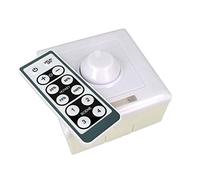 LEDLUX CL1803 LED Dimmer 0-10 V 220 V con rueda y mando a distancia infrarrojos Caja 86 x 86 incluida