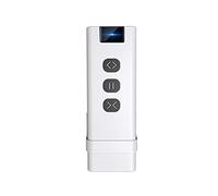 LEDLUX SH1901 - Mando a distancia RF 433MHz, mono canal con 3 teclas, puerto mando a distancia incluido, para persianas eléctricas