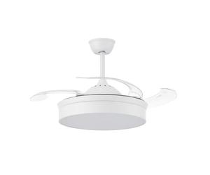 Ledme Mistra Ventilador de Techo con Luz LED y Mando 72W Blanco