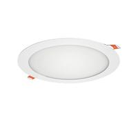 LEDme-Placa Circular LED Downlight Panel Superslim Plafón Extraplano Empotrable SMD 2835, 20w 4000k Blanco Natural, 2000lm 120°