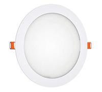 LEDme- placa circular LED downlight panel superslim plafón techo superficie empotrable SMD 2835, 20w 4000k blanco natural, 2000lm 120°, para casa, oficina, oficina, lugares comerciales y hoteles