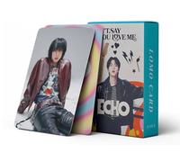 LEDMOTO Lomo cards BTS, Tarjeta fotográfica Jin, 55 unidades, Cartas Kpop BTS Lomo, mercancía BTS, mini tarjetas de imagen BTS, tarjetas de fotos Bangtan Boys para fans BTS ARMYS y BTS MEMBERS