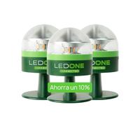 LEDONE Connected - Baliza V16 Homologada DGT con Geolocalizador obligatoria para 2026 con SIM y Datos pagados hasta 2038. Luz emergencia Coche Homologado DGT. Luz V16 Homologada DGT (3 Pack)