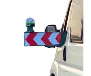 LEDONE Connected + Señal Flecha - Baliza V16 Homologada DGT con Geolocalizador obligatoria para 2026 con SIM y Datos pagados hasta 2038. Luz emergencia Coche Homologado DGT. Balizas Homologadas DGT
