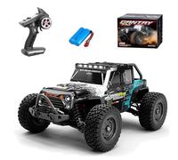 Ledovan Coche teledirigido sin escobillas para adultos, 1/16 RC impermeable, 2,4 GHz, coche de deriva todo terreno, 4WD RC Buggy, 1 pilas (azul)