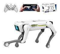 Ledovan - Robot de control remoto para perros de 3 a 12 años, música e interactuación, danza, robot programable, perro robot RC inteligente, compatible con control por aplicación, regalo para niñas