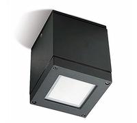 LEDs C4 15-9328-Z5-b8 - Plafoniera Afrodite E27/PAR-30 Max, 75W, colore: grigio urbano