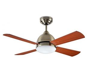 Leds-C4 30-4399-E4-F9 Ventilador Borneo, 2 X E27 MAX, 60W, Patine
