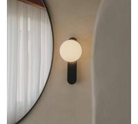 LEDS-C4 Aplique de pared LED Perlina, negro, atenuable