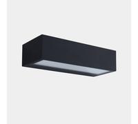 LEDS-C4 Aplique LED para exterior Nemesis, antracita ancho 19,5 cm True