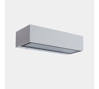 LEDS-C4 Aplique LED para exterior Nemesis, blanco, ancho 19,5 cm