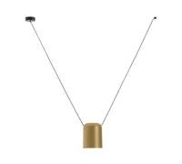 LEDS-C4 Attic lámpara colgante cilindro Ø15cm oro