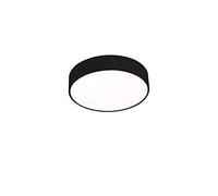 Leds C4 - Caprice LED Redonda Ras de Techo Luz Negro Fase de Atenuación de Corte 52 cm 3940Lm 3000K