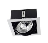 Leds c4 downlight multidir one led 180mm trim 100w gris ip23