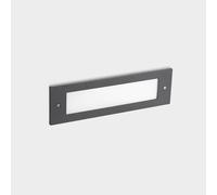 LEDS·C4 Empotrable de Pared Exterior IP66, Luz LED 10.8W, Blanco Neutro 4000K, Ideal para Fachadas y Entradas, Serie Micenas, Iluminación Eficiente y Duradera