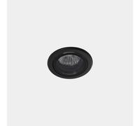 LEDS-C4 Foco empotrable para exteriores Eko, negro, Ø 7,5 cm, aluminio