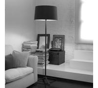 LEDS-C4 Hall lámpara de pie, pantalla textil negro