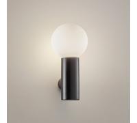 LEDS-C4 Mist aplique para baño 1 luz negro True