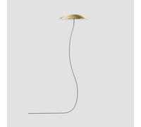 LEDS-C4 Noway Single lámpara de pie LED curvo, oro