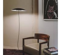 LEDS-C4 Noway Single lámpara pie LED curvo,negro