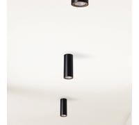 LEDS-C4 Pipe foco de techo 1 luz negro-oro True