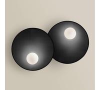 LEDS-C4 Trip lámpara de pared, 2 luces negro
