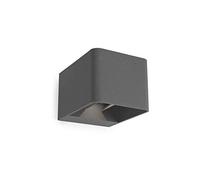 Leds C4 - Wilson LED Al Aire Libre Arriba Abajo Pared Gris Claro Urbano 855Lm 2700K Ip65