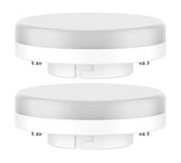 ledscom.de 2 unidades Bombilla LED GX53, blanco cálido (2700 K), 6,2 W, 509lm, 97°, mate