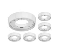 ledscom.de 6 lámparas de techo/portavelas INEL, blancas, 1x GX53, máx. 25 W