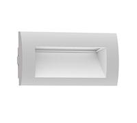 ledscom.de Aplique empotrable LED ZIBAL, downlight para exteriores, IP65 mate, 140 x 70mm, 3,3 W, 209lm, blanco cálido
