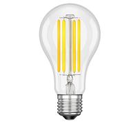 ledscom.de Bombilla LED E27, A70, blanco cálido (2700 K), 12,5 W, 1600lm