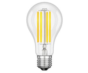 ledscom.de Bombilla LED E27, A70, blanco cálido (2700 K), 12,5 W, 1600lm