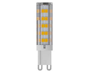 ledscom.de Bombilla LED G9, blanca (3800 K), 4,4 W, 596lm